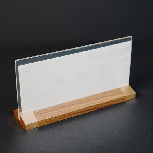 name plate plastic NWP01