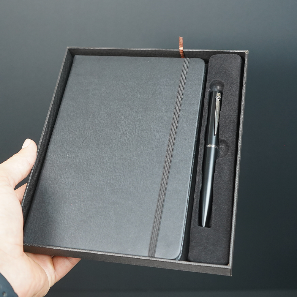 Notebook with metal pen Gift box Gb01